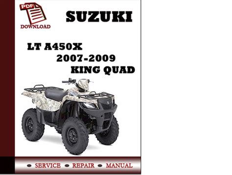 2007 suzuki king quad 450 owners manual Ebook Doc